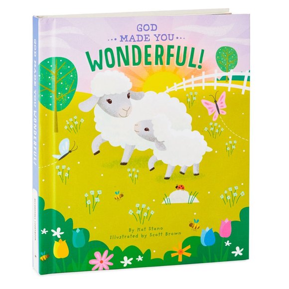 Brand New Hallmark God Made You Wonderful Recordable Story Book - Picture 1 of 1